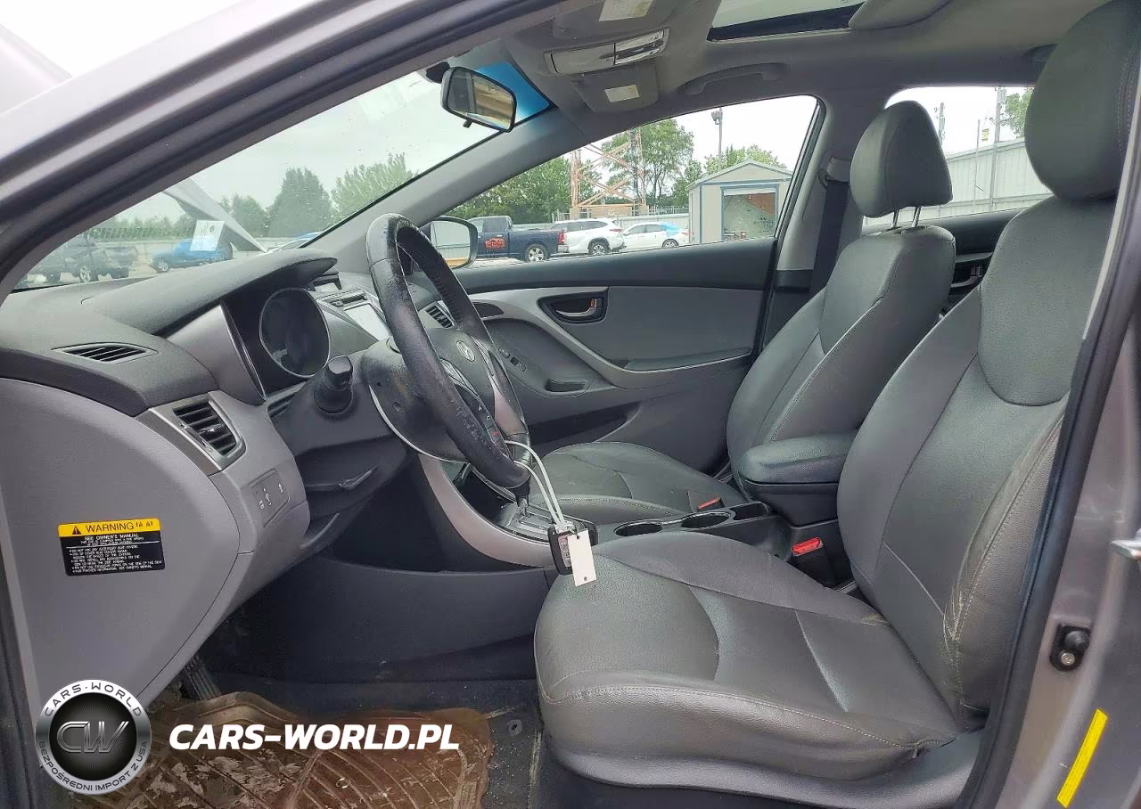 2013 Hyundai Elantra Limited VIN:KMHDH4AE8DU516533 - 7