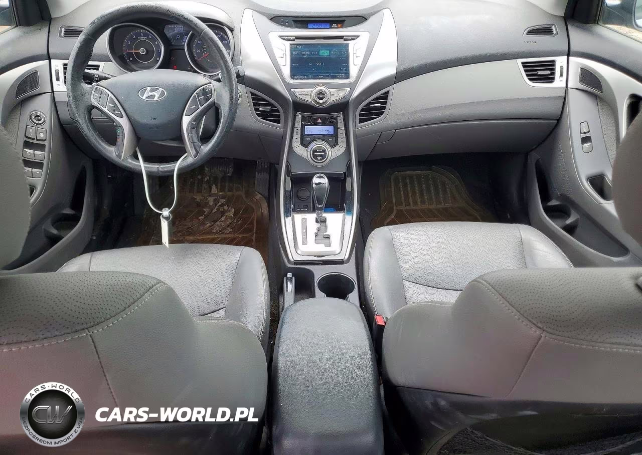 2013 Hyundai Elantra Limited VIN:KMHDH4AE8DU516533 - 8