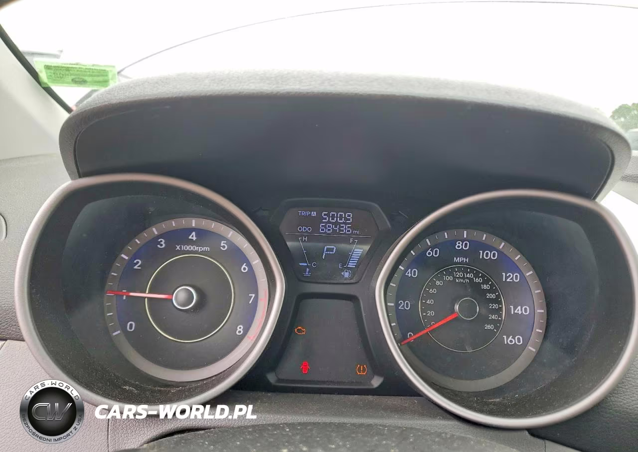 2013 Hyundai Elantra Limited VIN:KMHDH4AE8DU516533 - 9