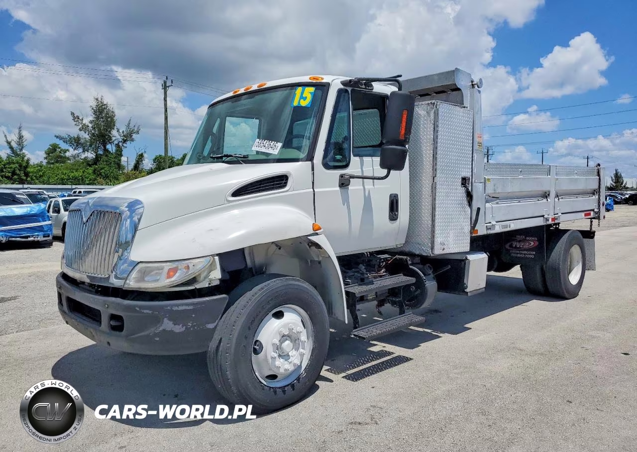 2015 International 4300 Dump Truck VIN:3HAMMMMM7FL066580 - 2
