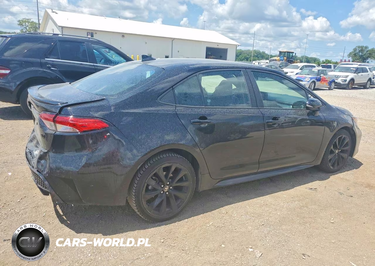 2022 Toyota Corolla Se Nightshade Edition VIN:5YFS4MCE1NP099758 - 3