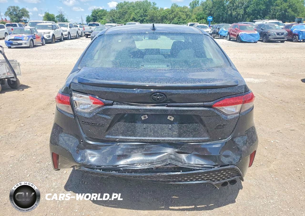 2022 Toyota Corolla Se Nightshade Edition VIN:5YFS4MCE1NP099758 - 6