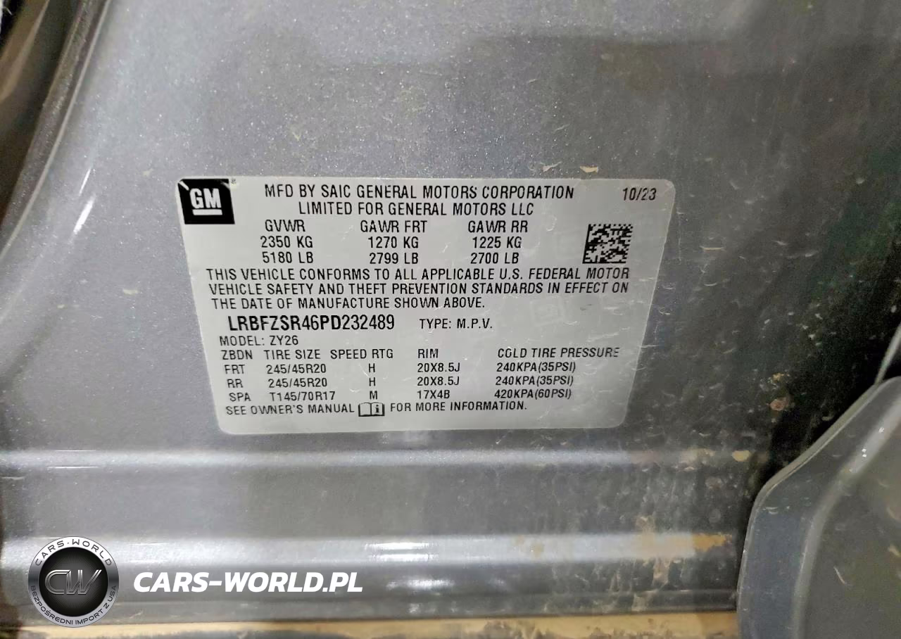 2023 Buick Envision Avenir VIN:LRBFZSR46PD232489 - 12