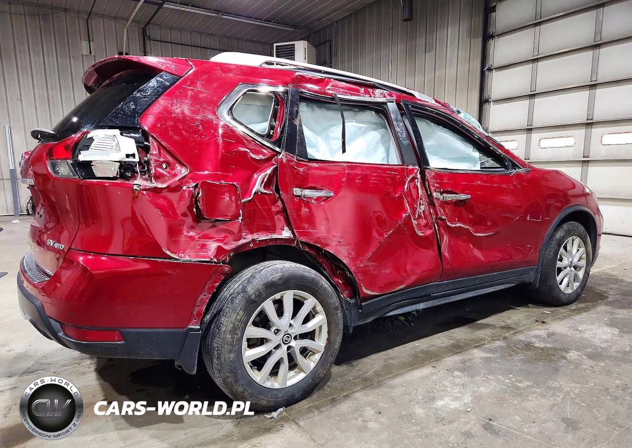 2017 Nissan Rogue Sv VIN:JN8AT2MV9HW266062 - 3