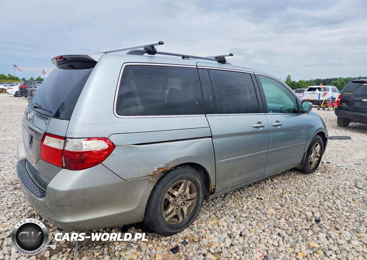 2007 Honda Odyssey Exl VIN:5FNRL38767B058904 - 3