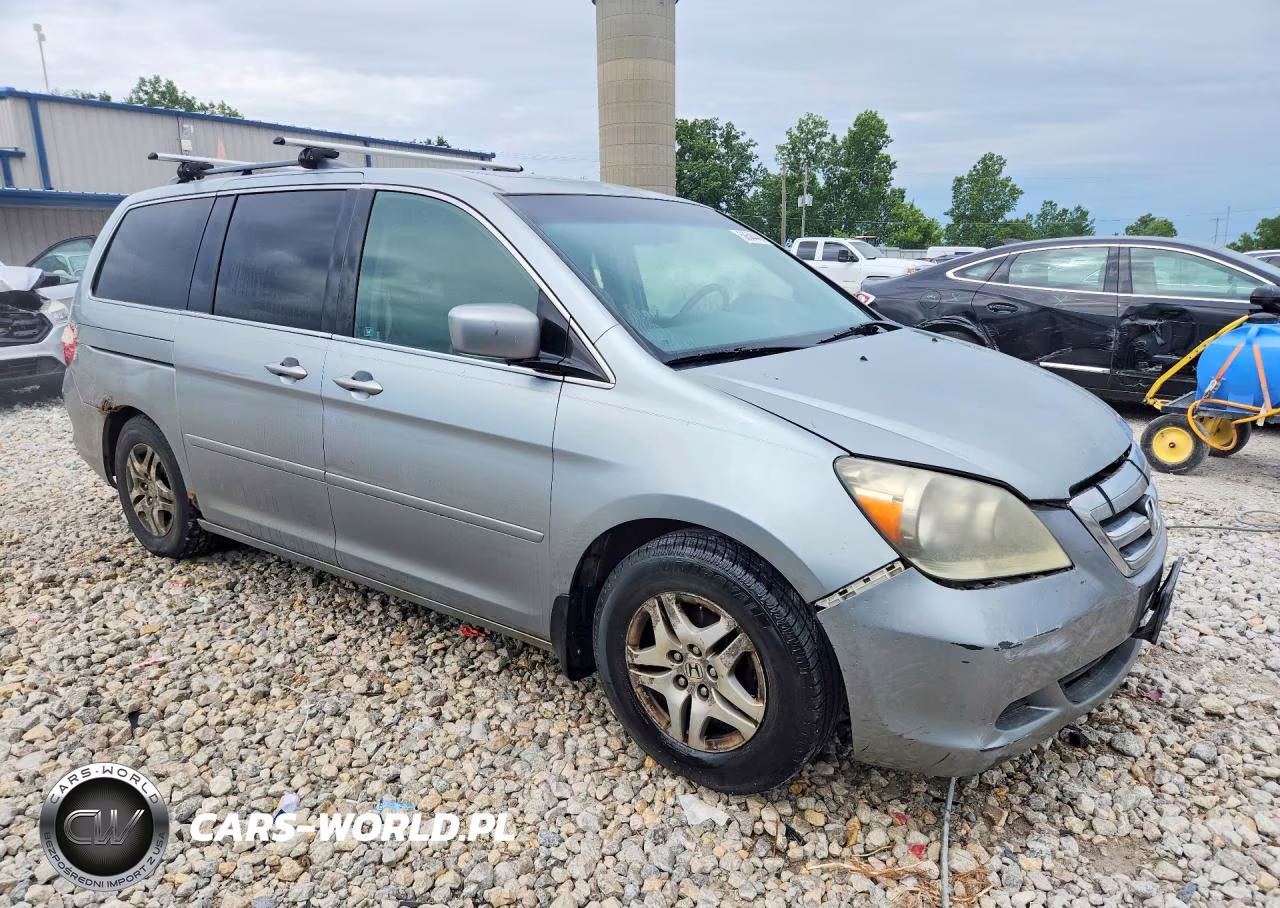 2007 Honda Odyssey Exl VIN:5FNRL38767B058904 - 4