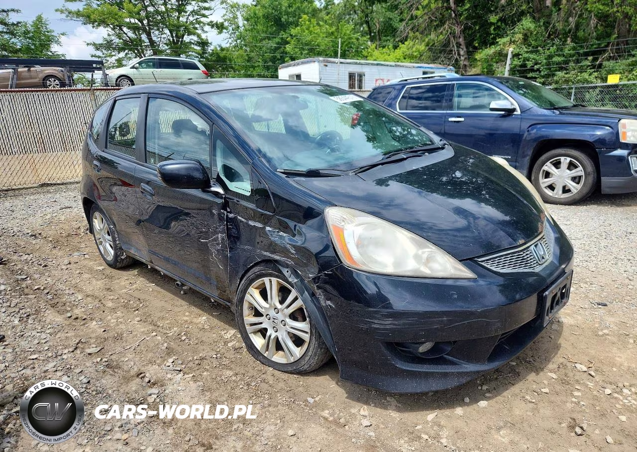 2010 Honda Fit Sport VIN:JHMGE8H4XAC031454 - 4