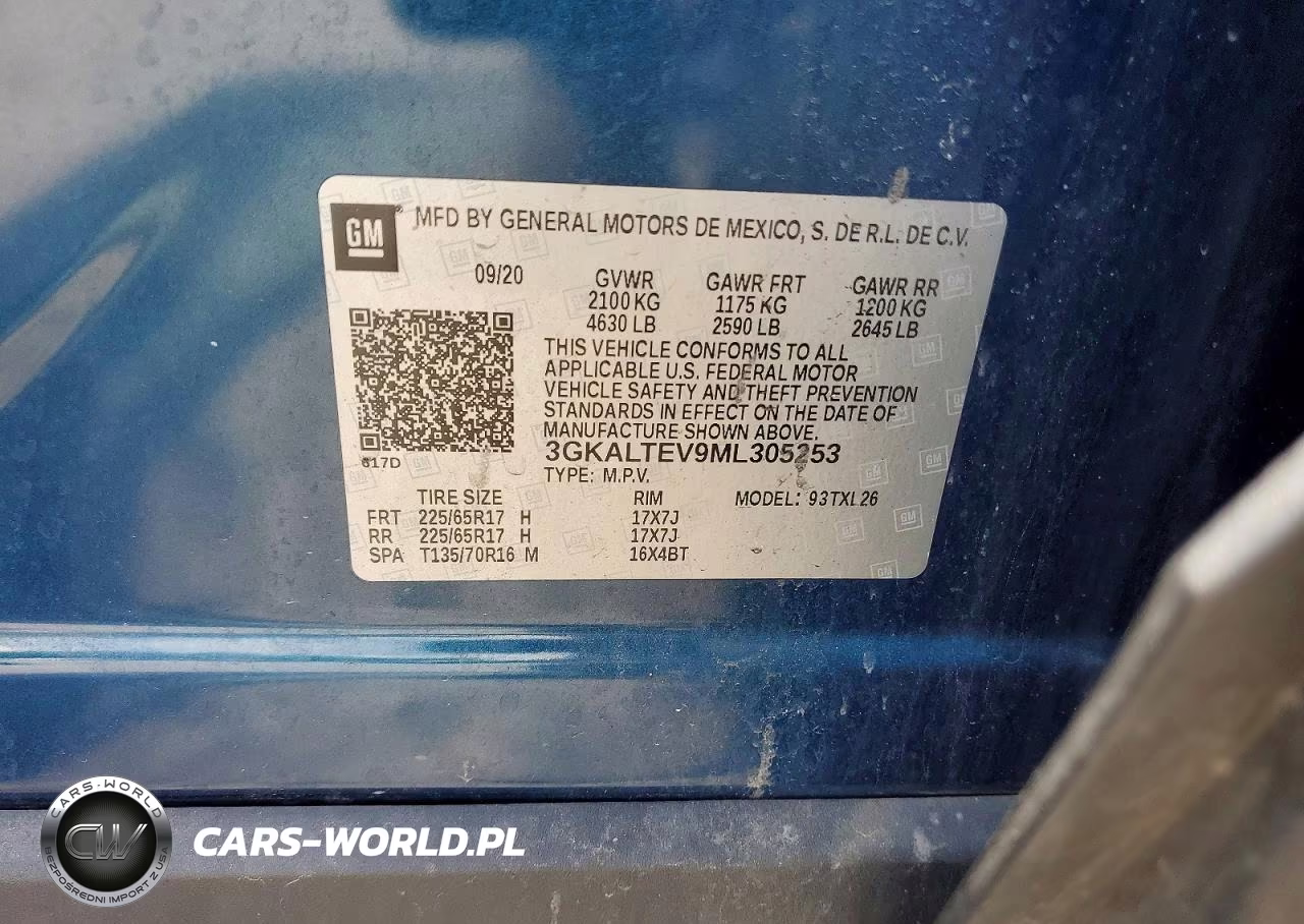 2021 GMC Terrain Sle VIN:3GKALTEV9ML305253 - 13