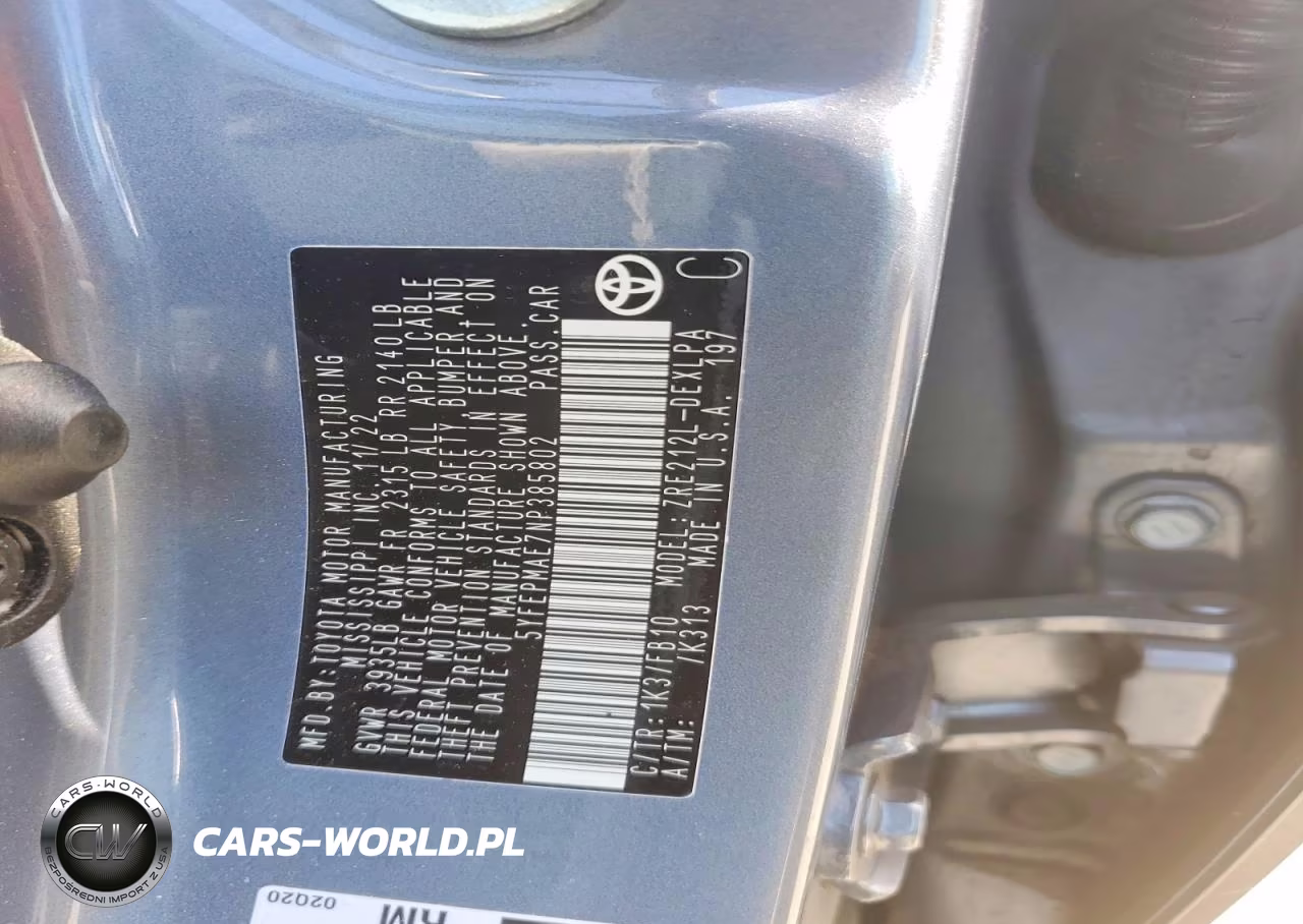 2022 Toyota Corolla Le VIN:5YFEPMAE7NP385802 - 12