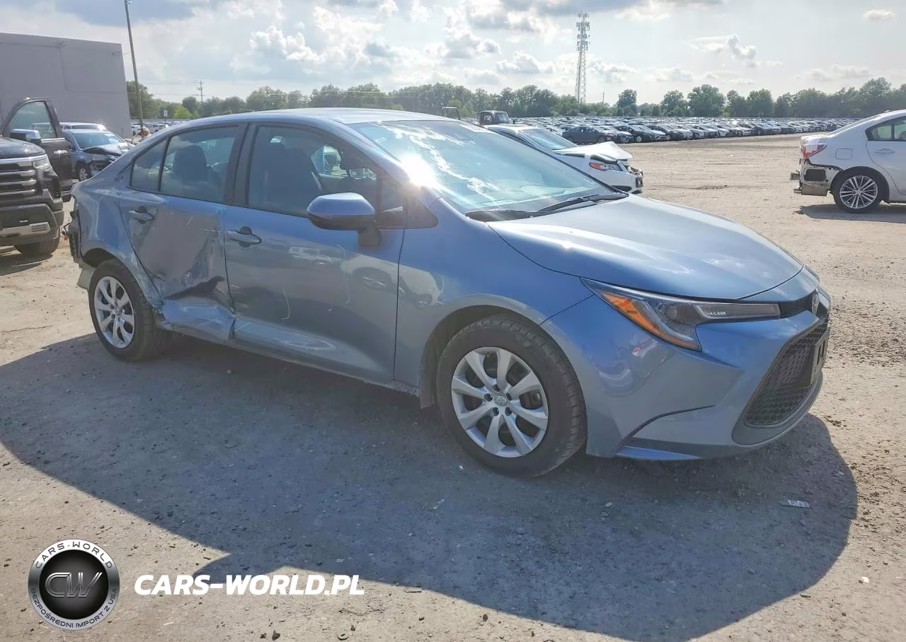 2022 Toyota Corolla Le VIN:5YFEPMAE7NP385802 - 4