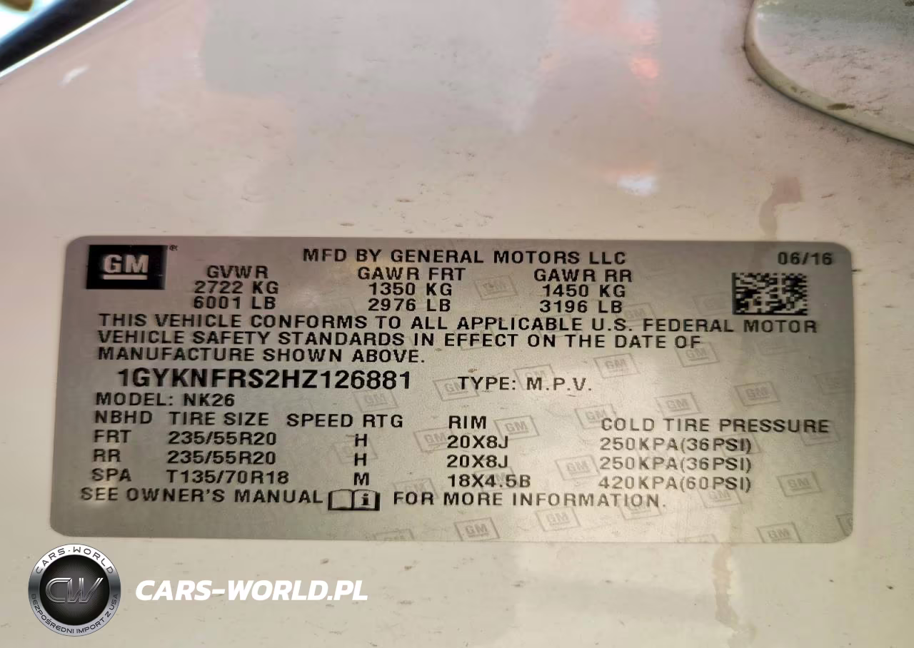 2017 Cadillac Xt5 Platinum VIN:1GYKNFRS2HZ126881 - 13