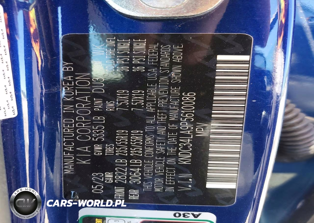2023 Kia Ev6 Wind VIN:KNDC34LA9P5610086 - 13