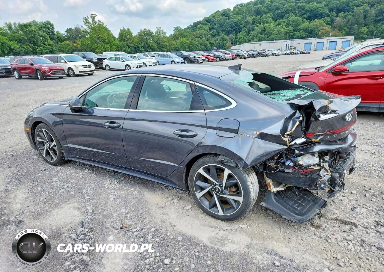 2021 Hyundai Sonata Sel Plus VIN:5NPEJ4J26MH074252 - 2