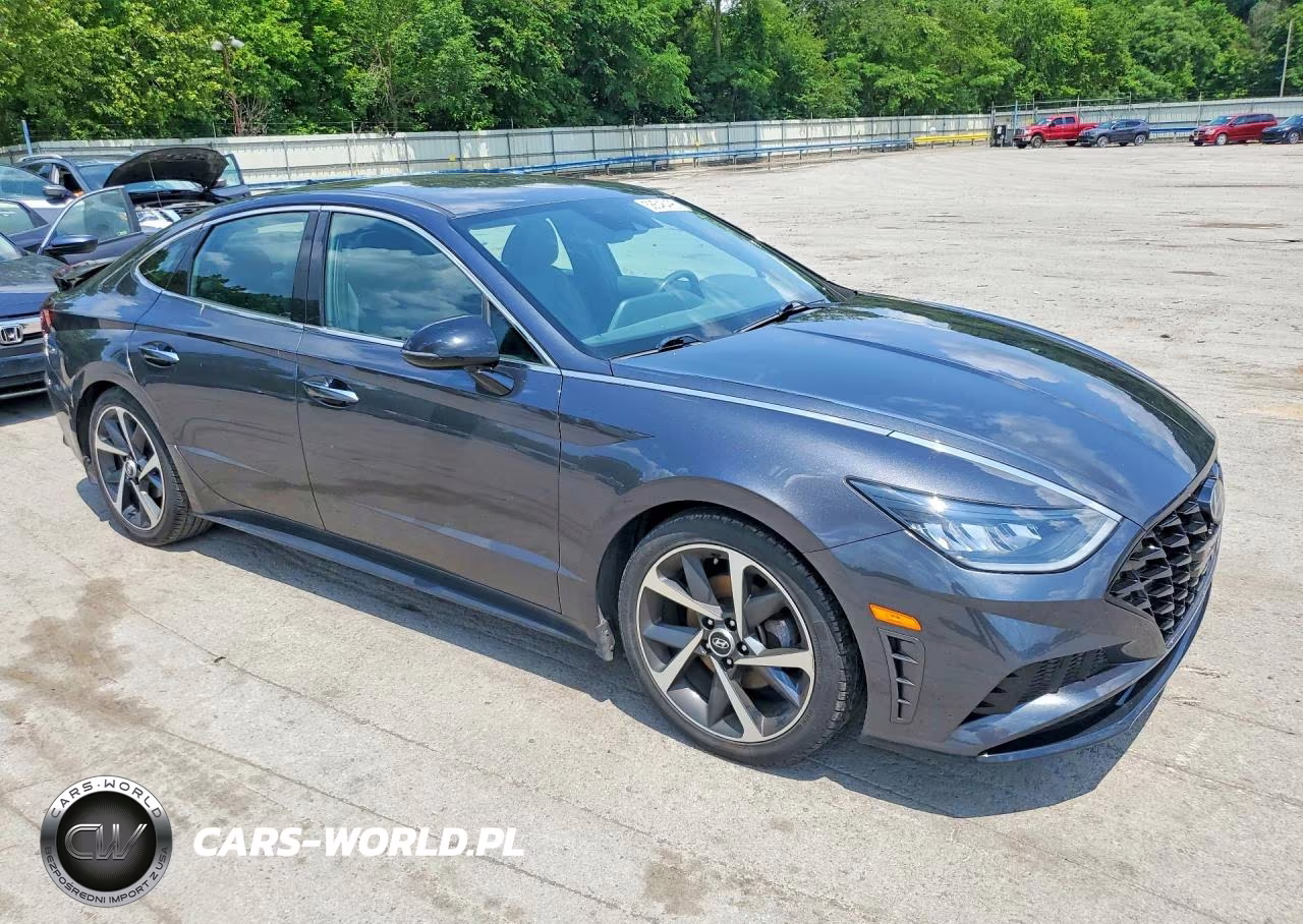 2021 Hyundai Sonata Sel Plus VIN:5NPEJ4J26MH074252 - 4