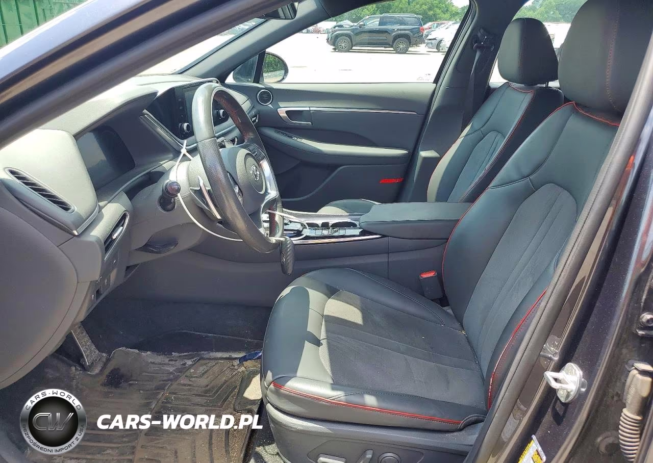 2021 Hyundai Sonata Sel Plus VIN:5NPEJ4J26MH074252 - 7