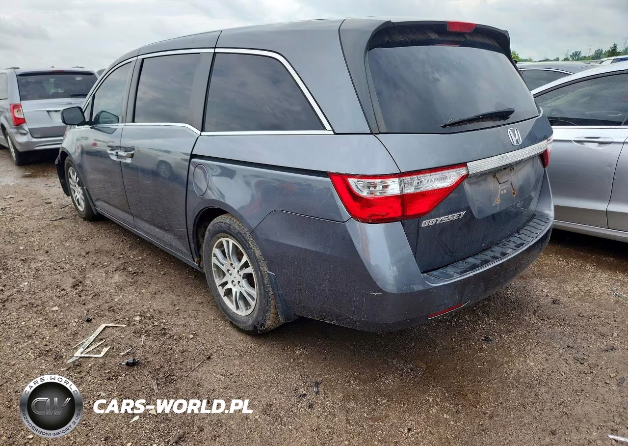 2013 Honda Odyssey Ex VIN:5FNRL5H4XDB066419 - 2