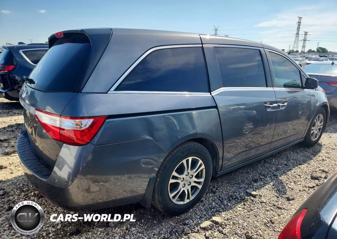 2013 Honda Odyssey Ex VIN:5FNRL5H4XDB066419 - 3