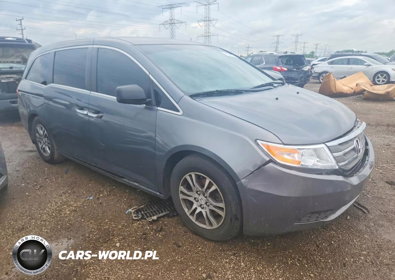 2013 Honda Odyssey Ex VIN:5FNRL5H4XDB066419 - 4