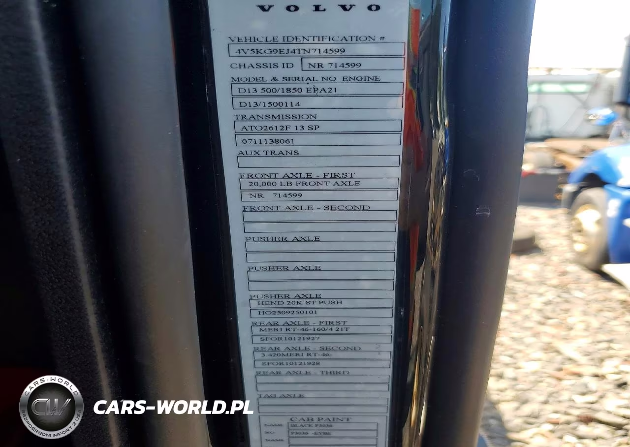 2026 Volvo Vhd Truck Cab And Chassis VIN:4V5KG9EJ4TN714599 - 10