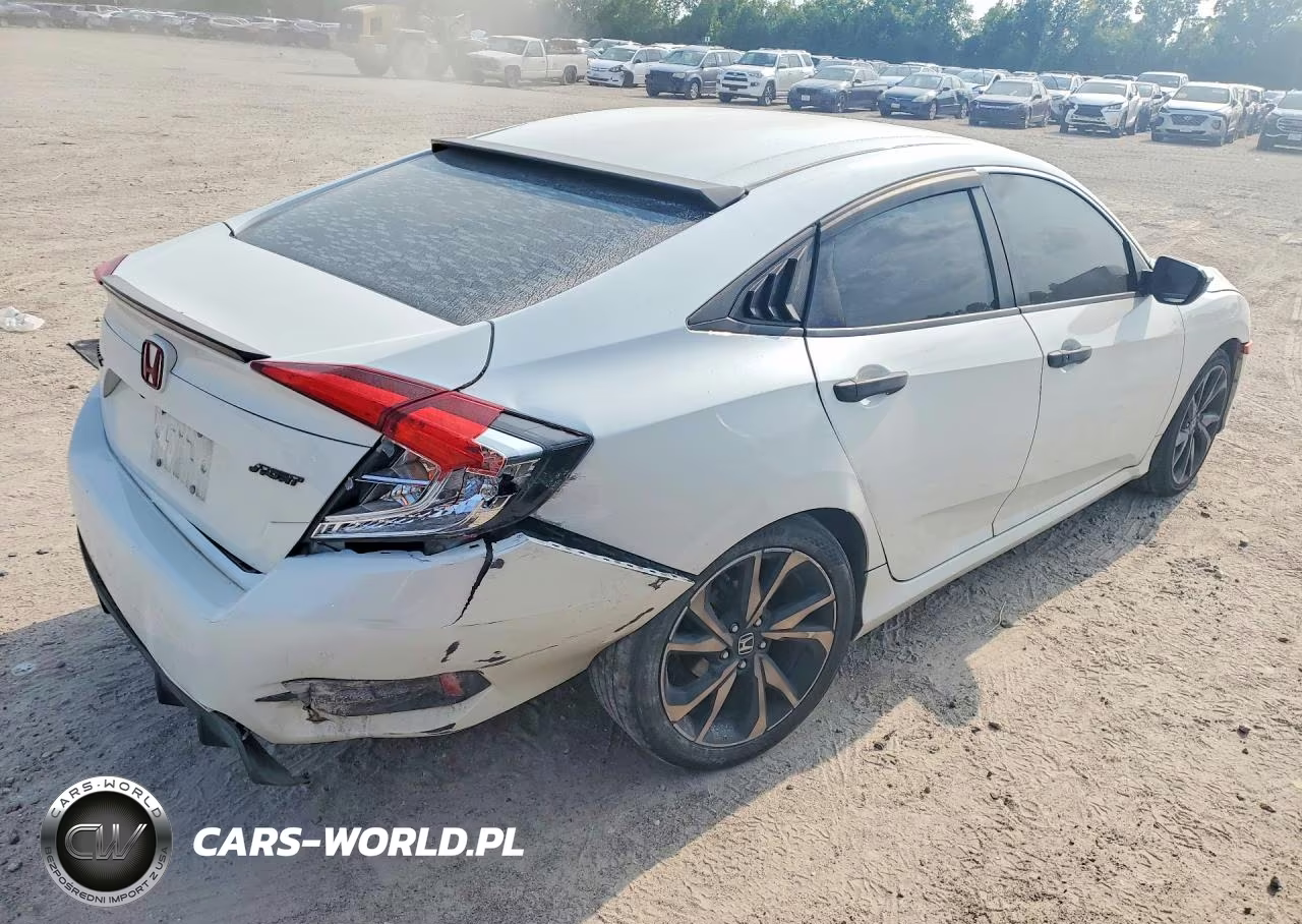 2019 Honda Civic Sport VIN:2HGFC2F83KH523023 - 3