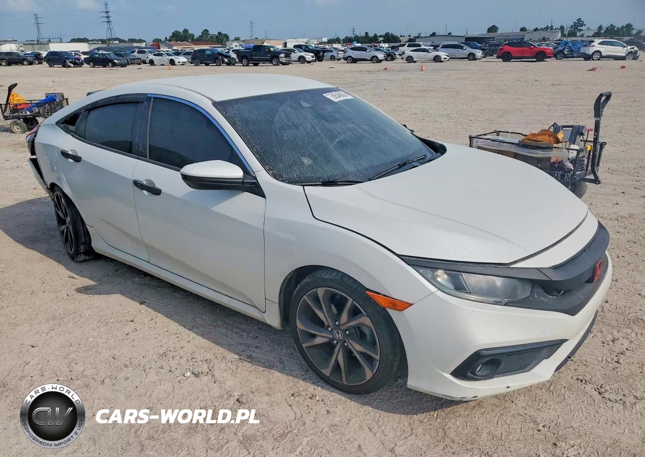 2019 Honda Civic Sport VIN:2HGFC2F83KH523023 - 4