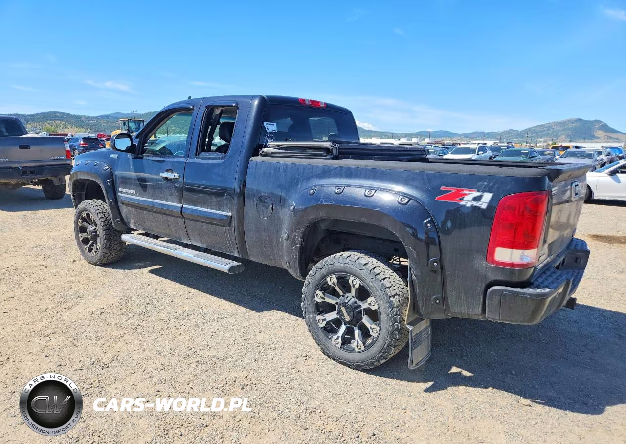 2010 GMC Sierra K1500 Slt VIN:1GTSKWE34AZ127856 - 2