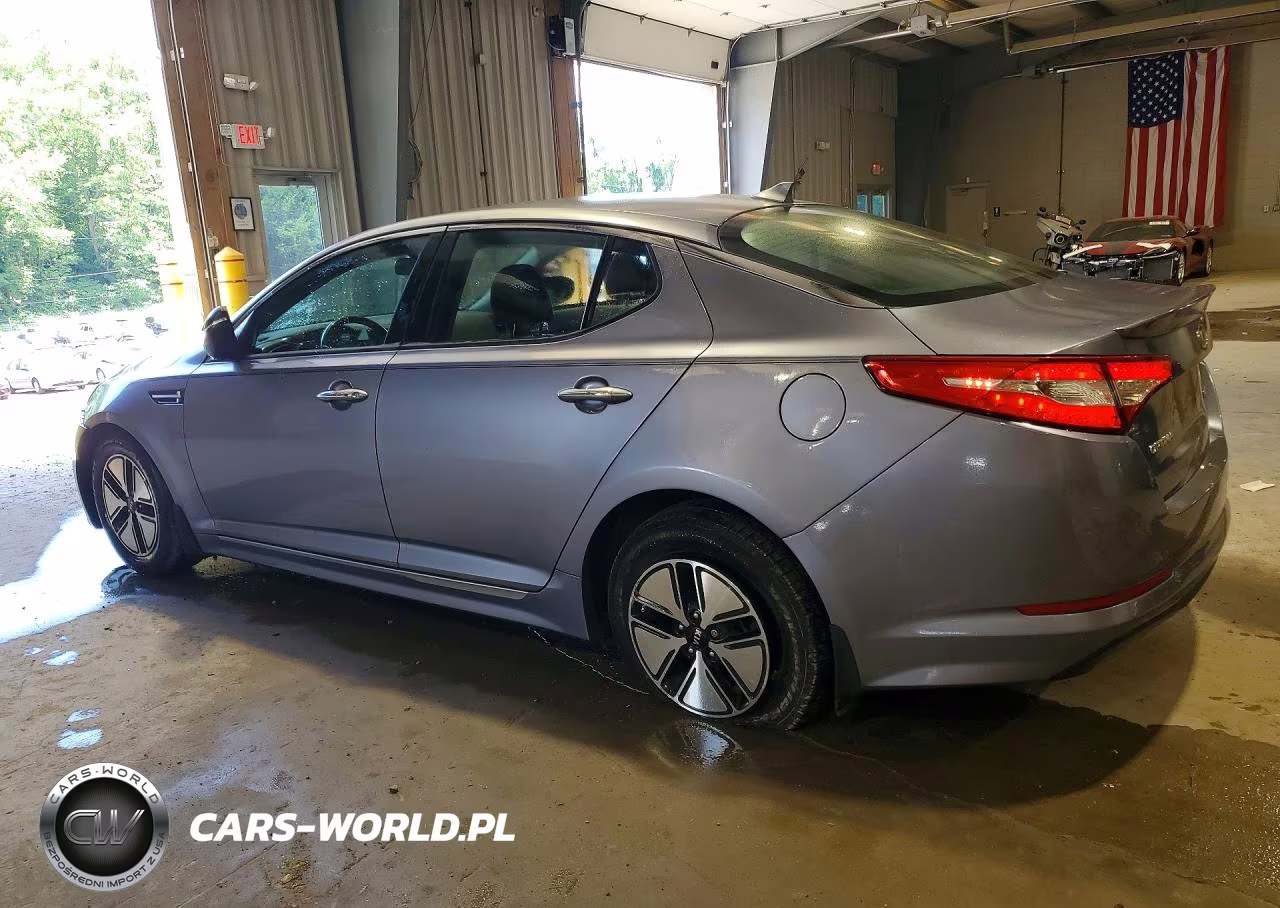 2012 Kia Optima Hybrid VIN:KNAGM4AD3C5017021 - 2