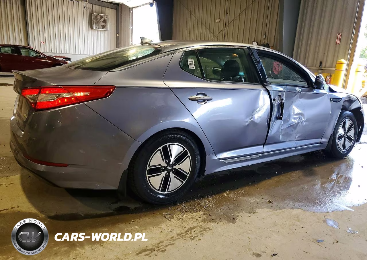 2012 Kia Optima Hybrid VIN:KNAGM4AD3C5017021 - 3