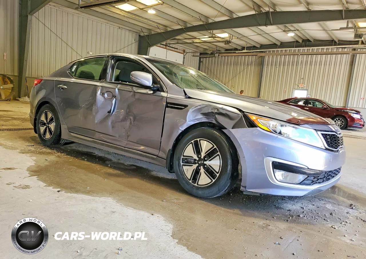 2012 Kia Optima Hybrid VIN:KNAGM4AD3C5017021 - 4