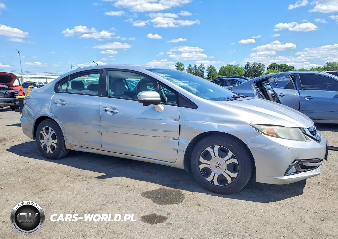 2015 Honda Civic Hybrid VIN:19XFB4F28FE200483 - 4
