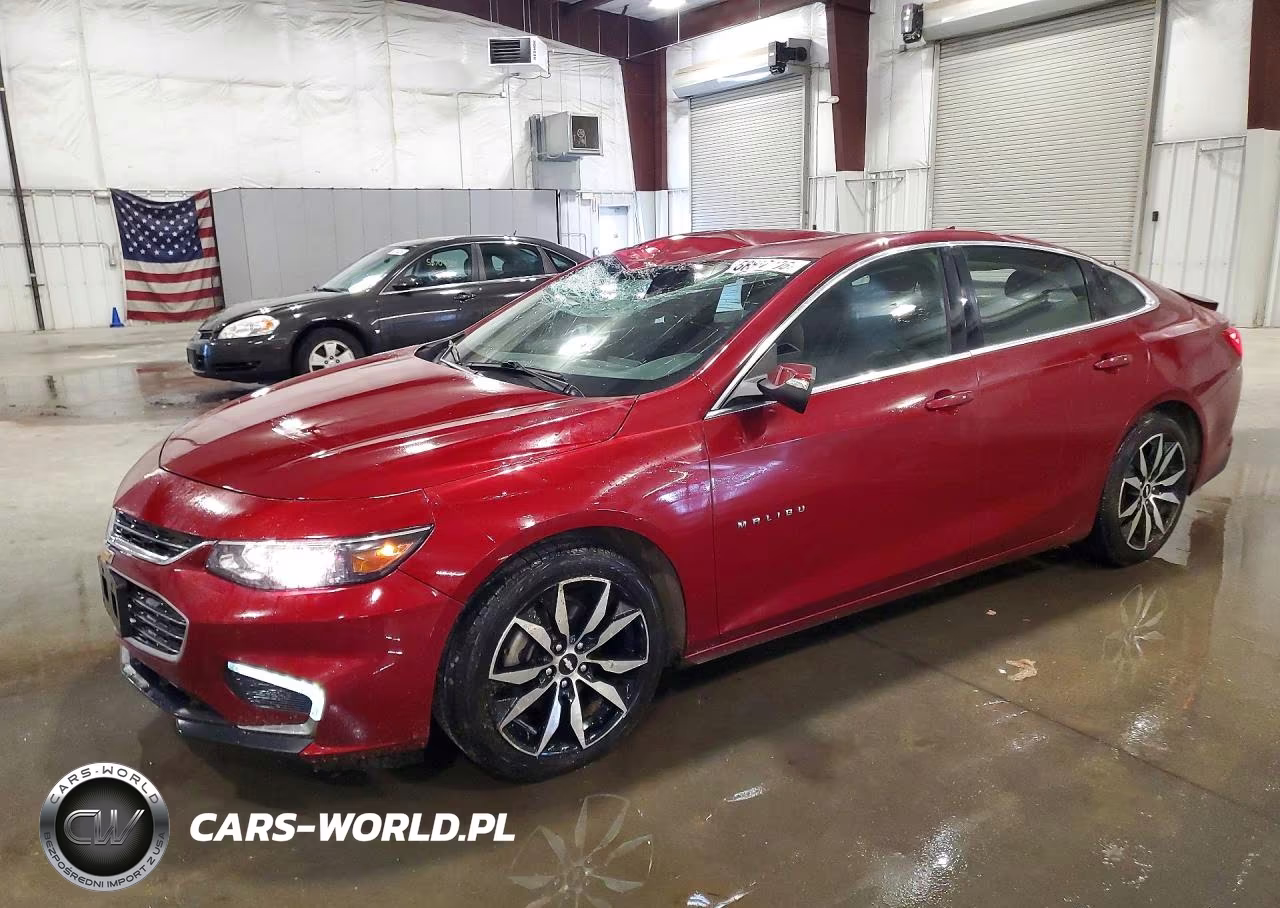 2017 Chevrolet Malibu Lt VIN:1G1ZE5ST2HF276176 - 1