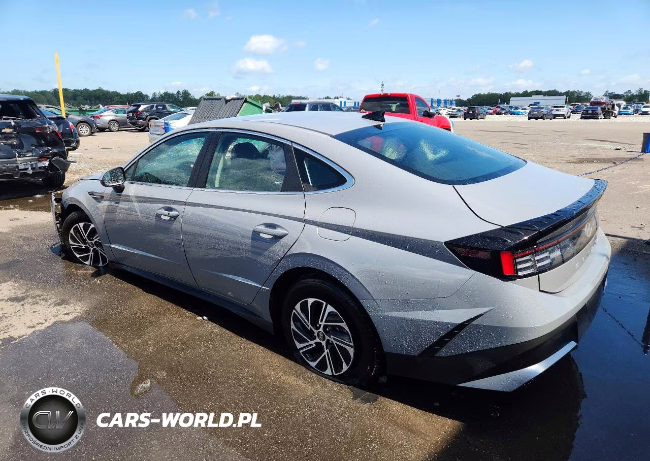 2026 Hyundai Sonata Hybrid Blue VIN:KMHL24JJ9TA145926 - 2