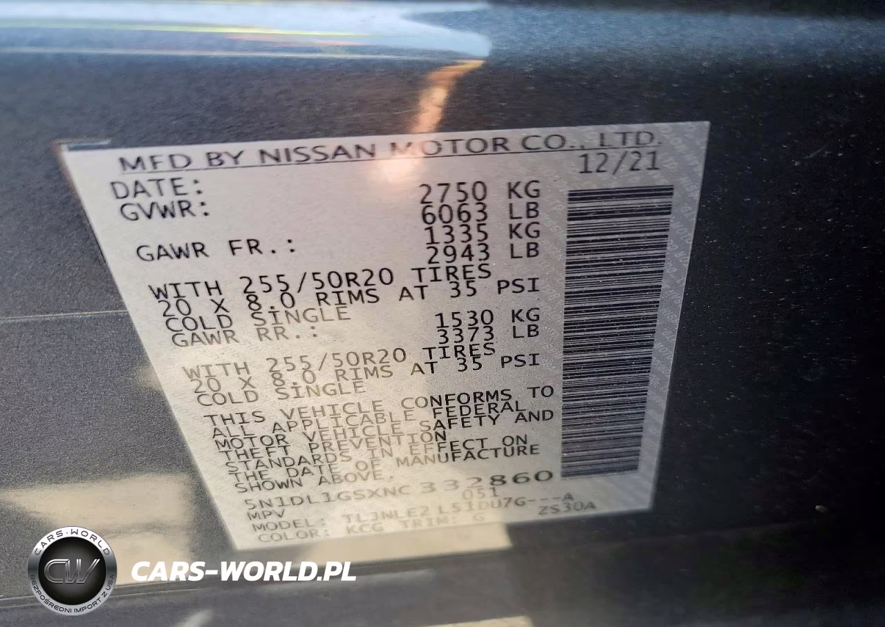 2022 Infiniti Qx60 Sensory VIN:5N1DL1GSXNC332860 - 13