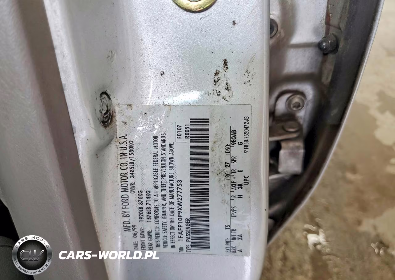 1999 Ford Escort Lx VIN:1FAFP10P9XW277753 - 12
