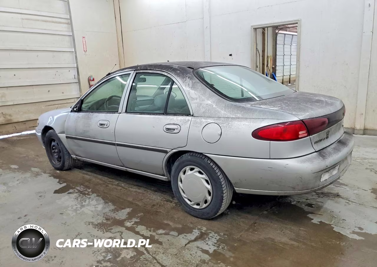 1999 Ford Escort Lx VIN:1FAFP10P9XW277753 - 2