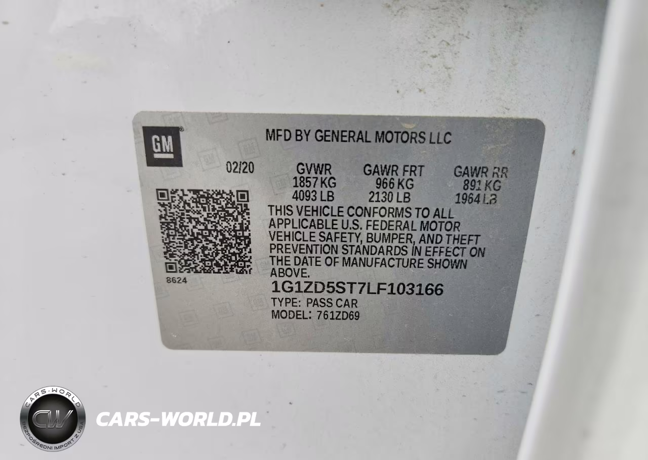 2020 Chevrolet Malibu Lt VIN:1G1ZD5ST7LF103166 - 13