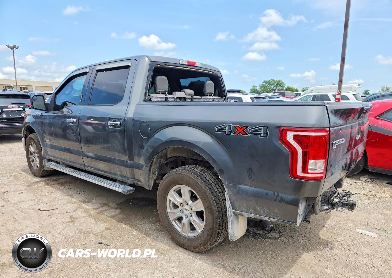 2017 Ford F150 Supercrew VIN:1FTEW1EP6HFA22187 - 2