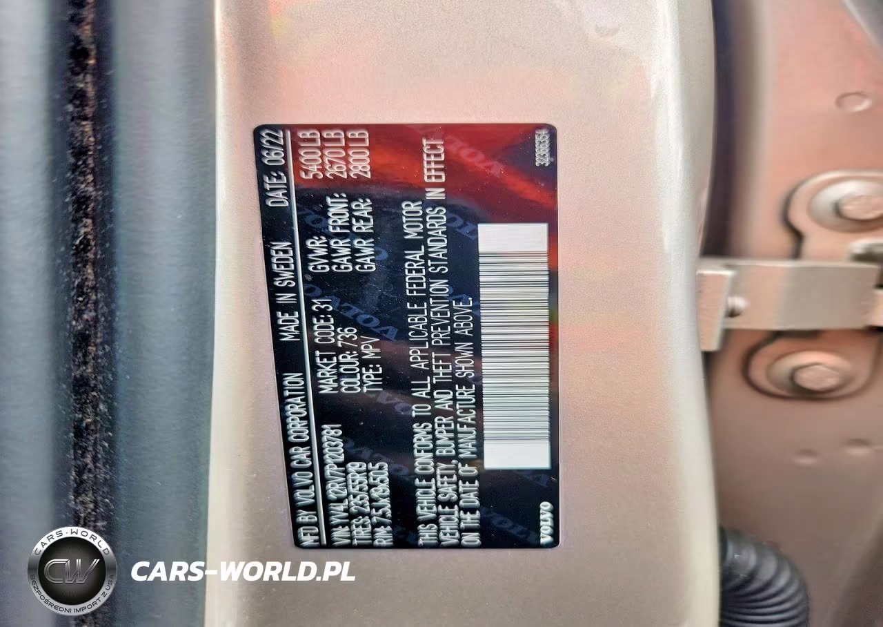 2023 Volvo Xc60 Core VIN:YV4L12RV7P1203781 - 13