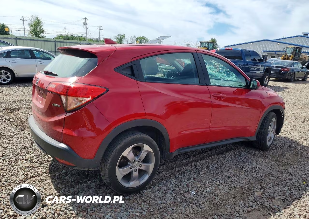 2018 Honda Hr-V Lx VIN:3CZRU6H33JG727301 - 3