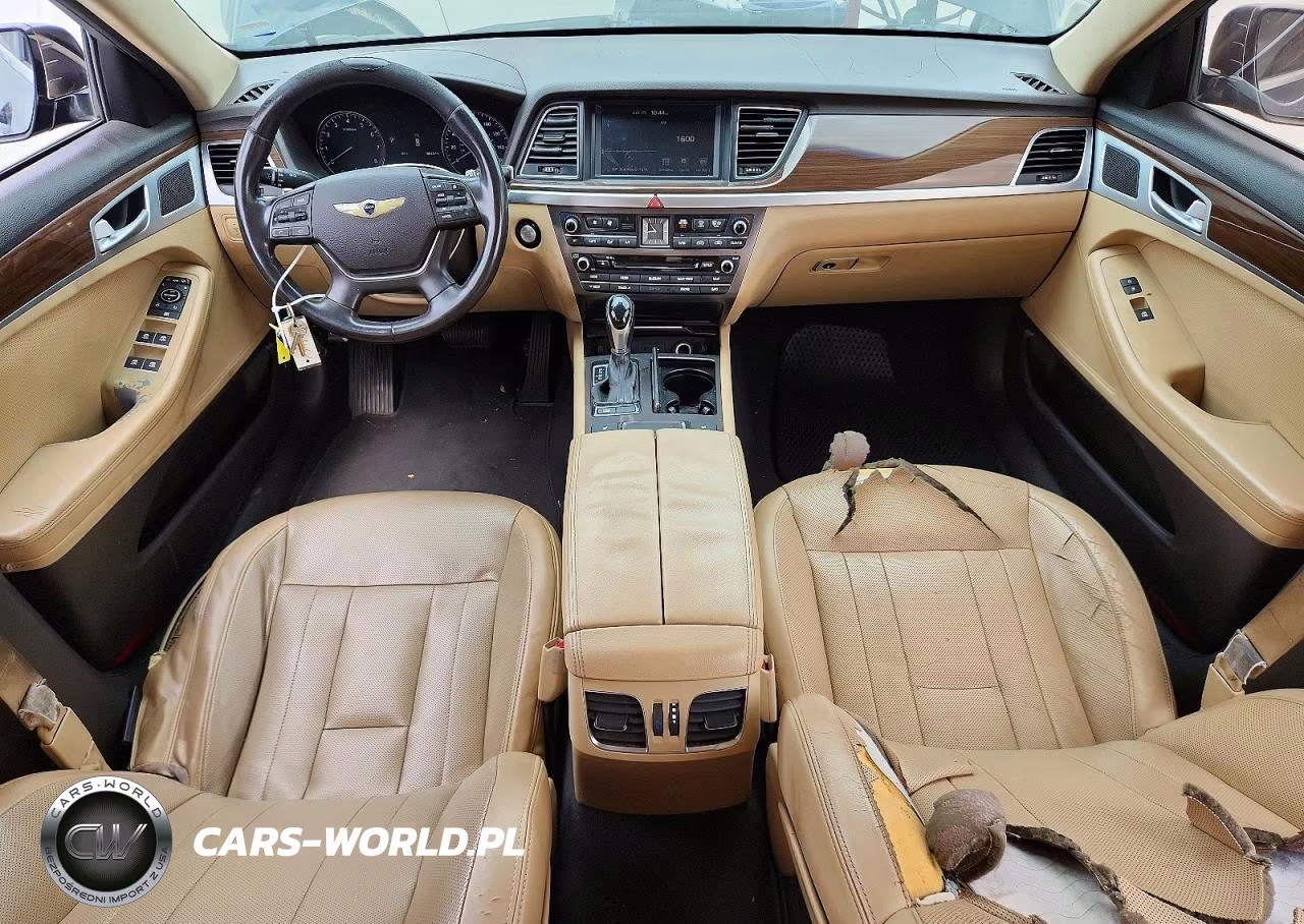 2015 Hyundai Genesis 3.8L VIN:KMHGN4JE2FU100437 - 8
