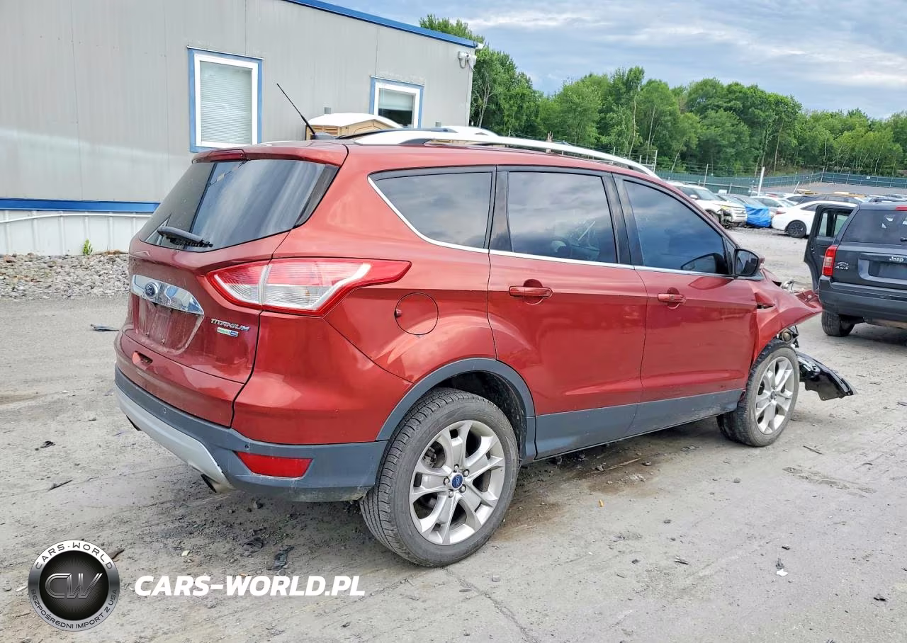2014 Ford Escape Titanium VIN:1FMCU9J9XEUC15206 - 3