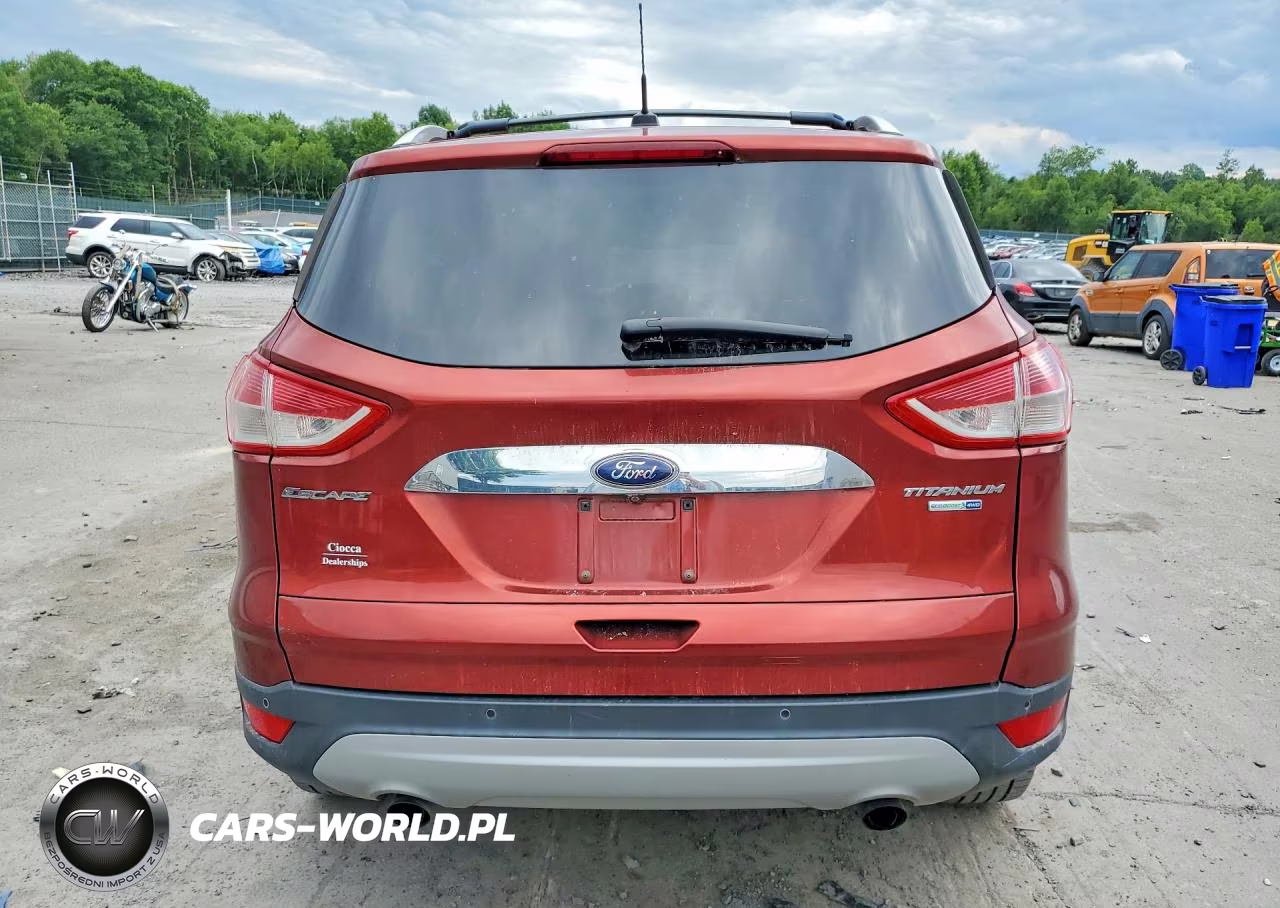 2014 Ford Escape Titanium VIN:1FMCU9J9XEUC15206 - 6