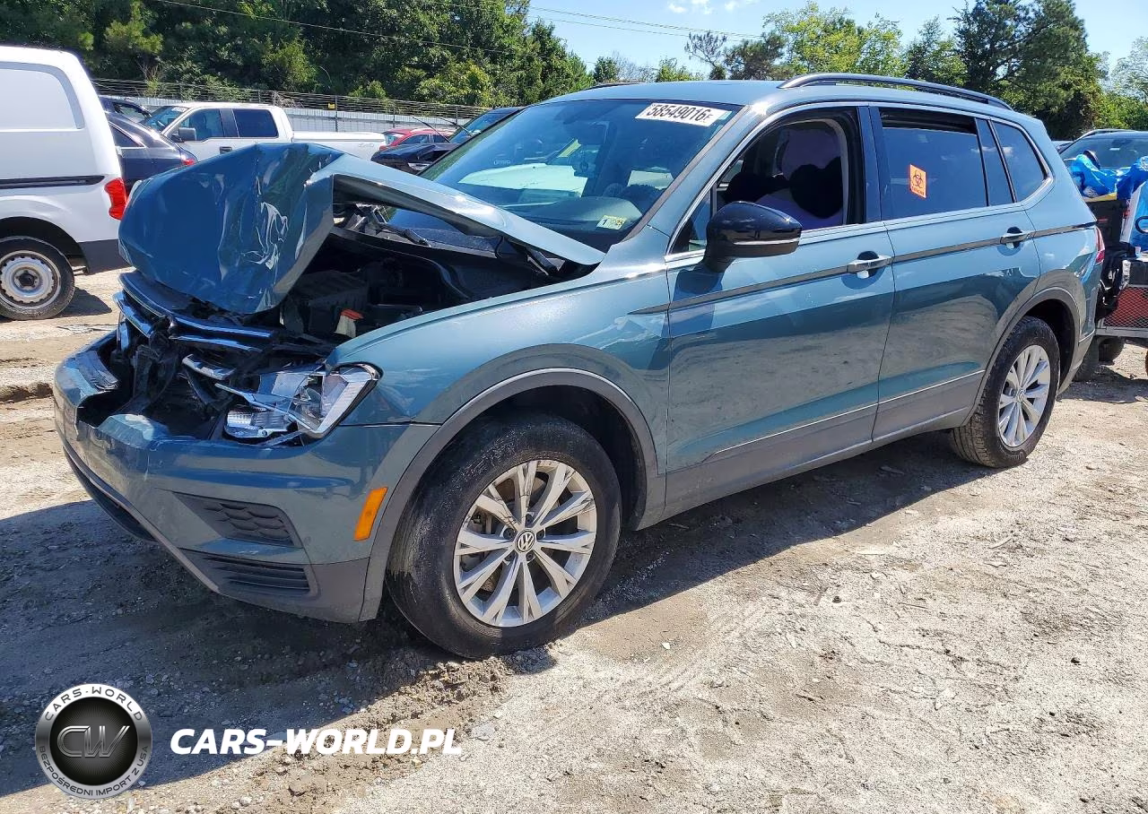 2019 Volkswagen Tiguan Se VIN:3VV3B7AXXKM153000 - 1