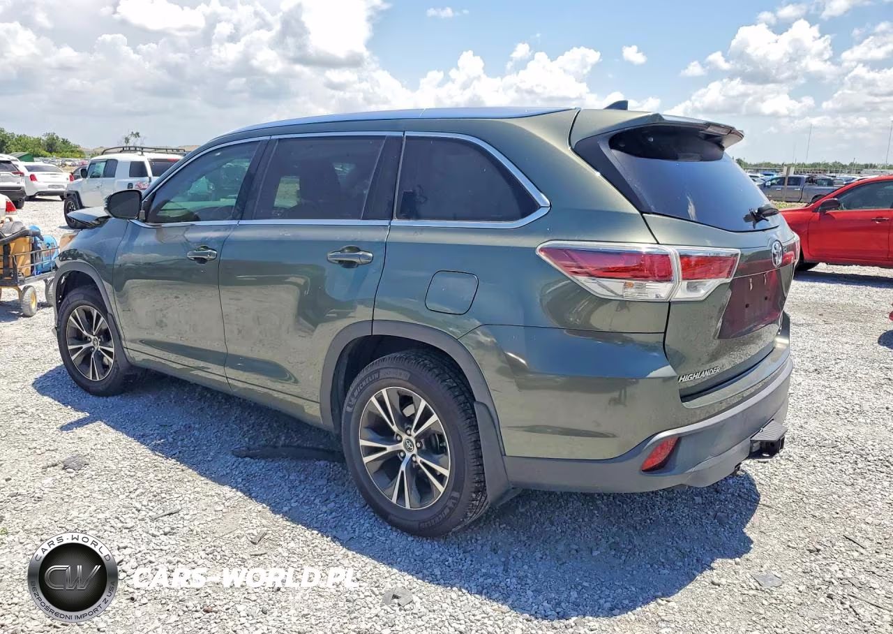 2016 Toyota Highlander Xle VIN:5TDKKRFH1GS121504 - 2