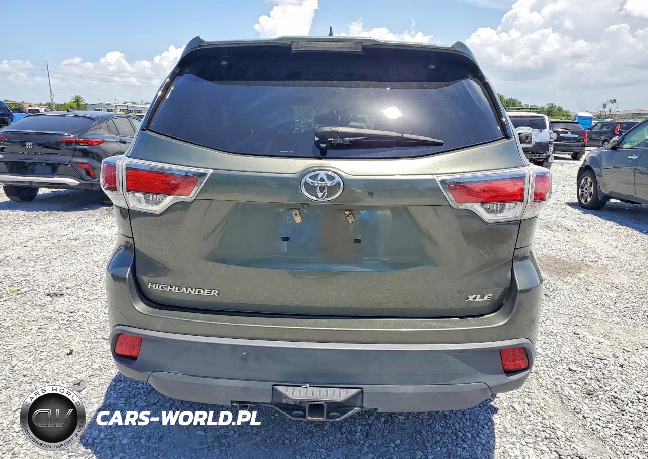 2016 Toyota Highlander Xle VIN:5TDKKRFH1GS121504 - 6