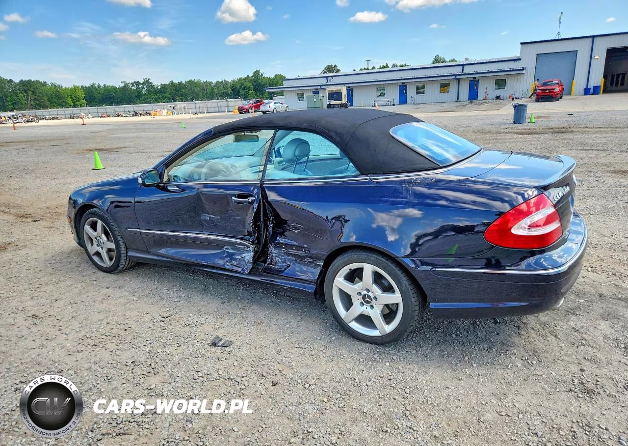 2005 Mercedes-Benz Clk 500 VIN:WDBTK75GX5T035185 - 2