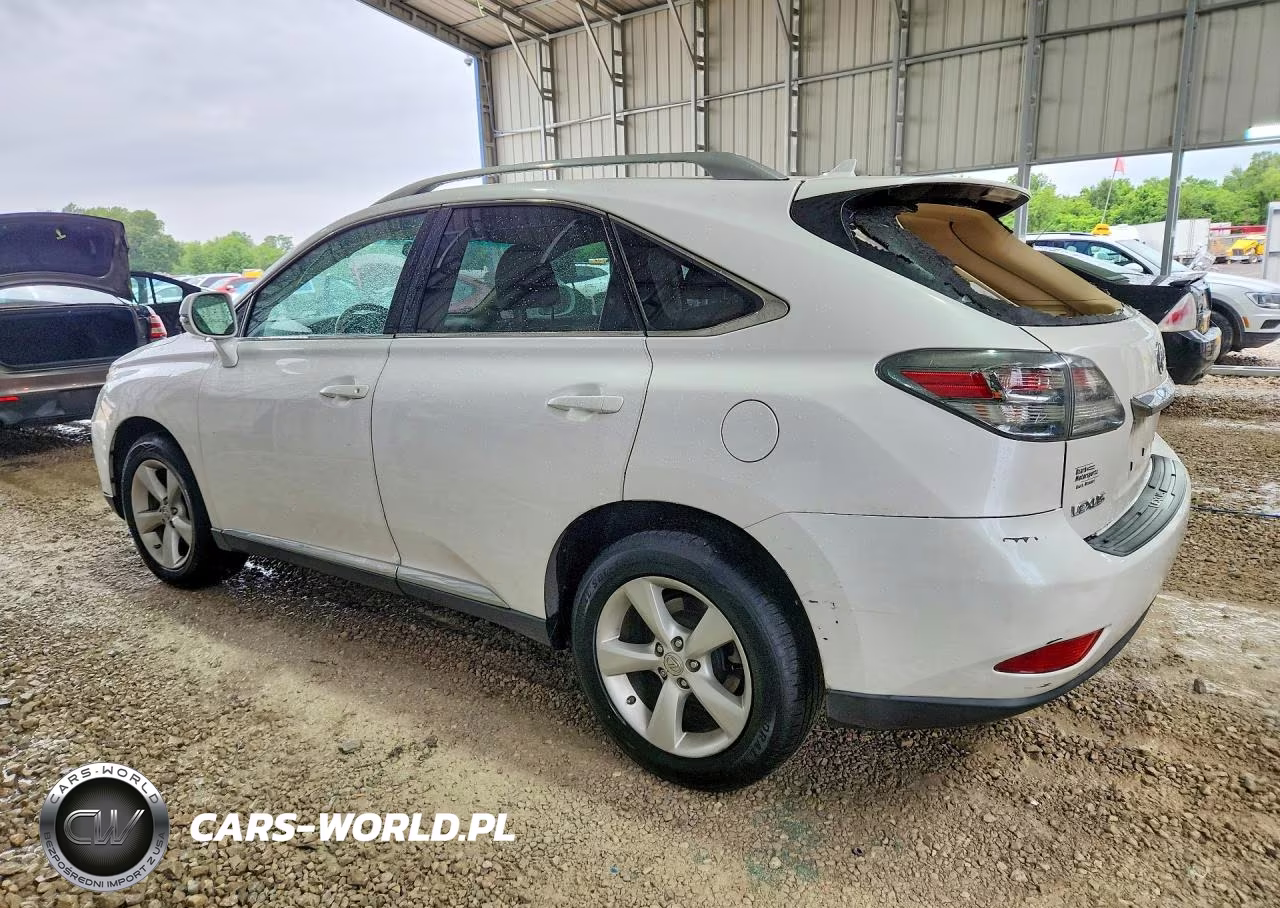 2010 Lexus Rx 350 VIN:2T2BK1BAXAC036327 - 2