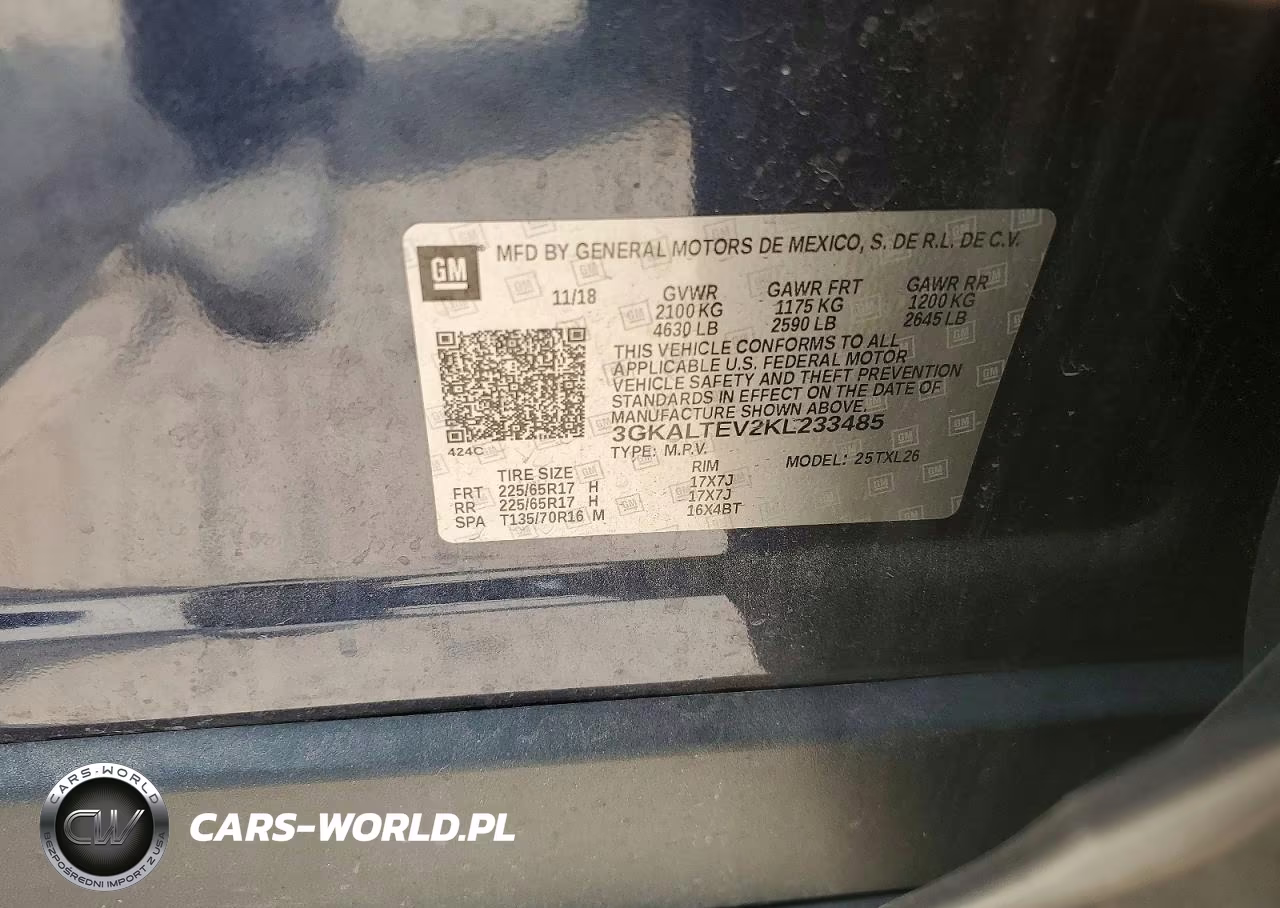 2019 GMC Terrain Sle VIN:3GKALTEV2KL233485 - 14