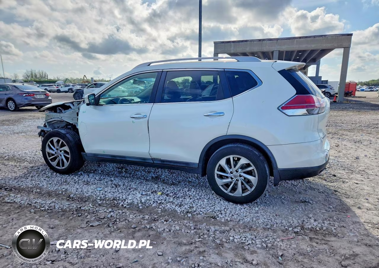 2015 Nissan Rogue Sl VIN:5N1AT2MT1FC762834 - 2