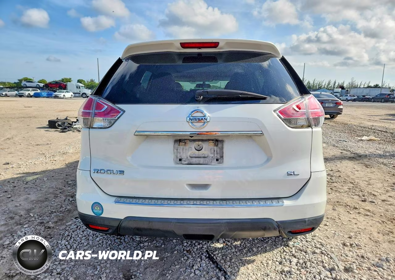 2015 Nissan Rogue Sl VIN:5N1AT2MT1FC762834 - 6